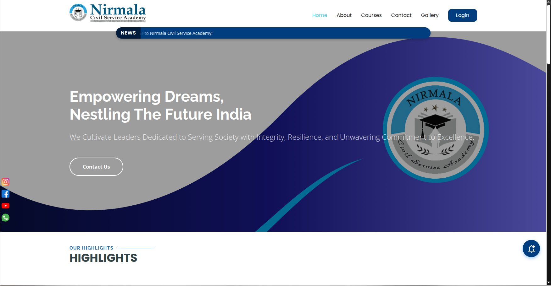 Nicsa Website